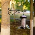 thumbnail image 4 of WLGJL Hanging Plant Brackets, 2pcs 12 Inch Wall Mount Bracket Strong Durable Rust-Resistant Plant Hanger Hook with High Load Capacity 120lb for Hanging Plants Bird Feeder Lantern Wind Chimes, 4 of 6