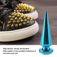 thumbnail image 2 of 10 Pcs Metal Spike Rivets and Studs Screw Back for DIY Leather Craft (Blue), 2 of 9