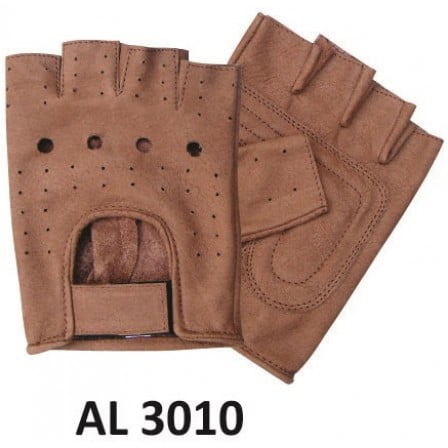 fashion leather fingerless gloves