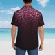 thumbnail image 4 of Fotbe Pink Glitter Sparkles A Camisa Hawaiana para Hombre Unisex – Camisa Casual de Verano con Botones de Manga Corta de Algodón y Lino,XX-Large, 4 of 7