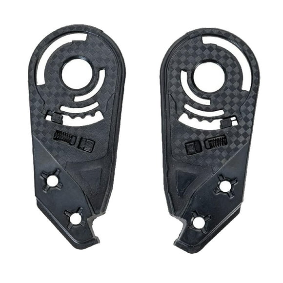 Accesorios de base para lentes de casco, fácil instalación, reemplaza pieza de reparación del casco de motocicleta