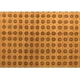 thumbnail image 1 of Ahgly Company Indoor Rectangle Abstract Orange Modern Area Rugs, 3' x 5', 1 of 4