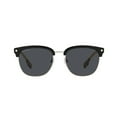 thumbnail image 2 of Burberry BE 4317 Acetate Mens Round Sunglasses Black 55mm Adult, 2 of 3