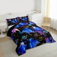 thumbnail image 3 of Homewish Animal Dragon 2pcs Bedding Comforter Set For Kids Teens,Universe Planet Twin Comforter Sets,Abstract Gradient Galaxy Breathable Bedding Set,Lightweight Room Decor,Reversible, 3 of 8
