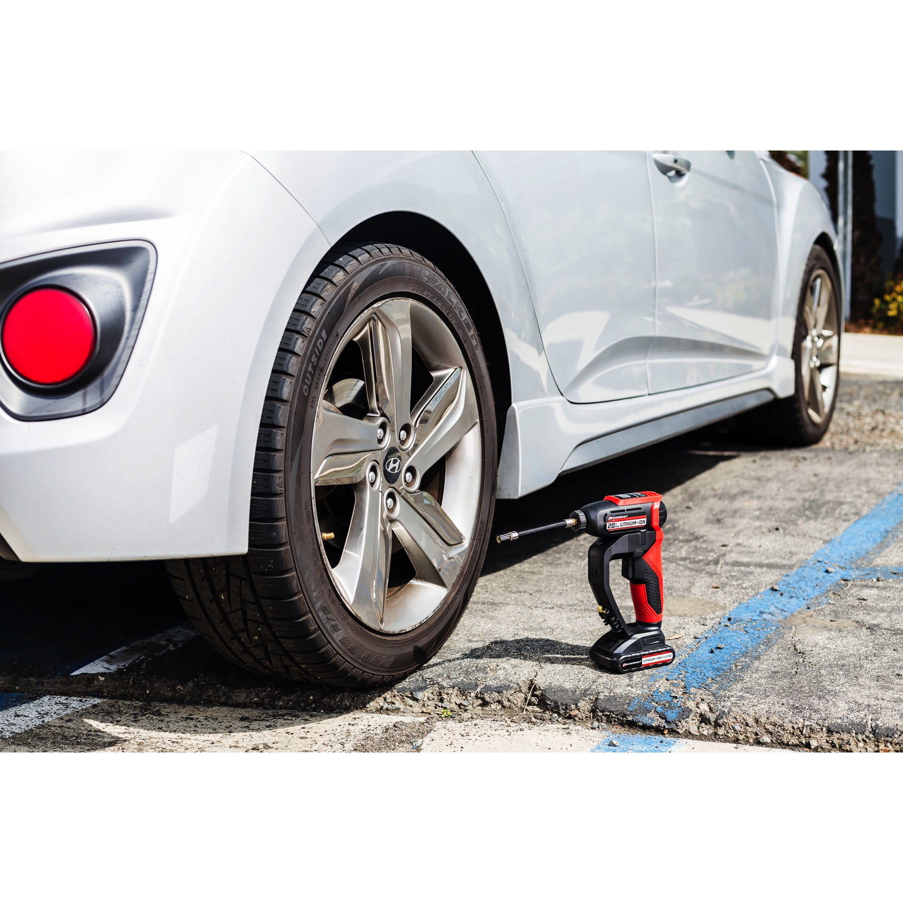 Powerbuilt 20V Lithium-Ion Cordless Tire Inflator - 240215