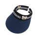 thumbnail image 1 of Sombrero para el sol para niños, ala ancha, sombrero de copa vacía, protección solar, sombreros para niñas, sombreros bonitos Sombrero de Paja Azul, 1 of 8