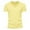 Light Yellow, variant on Shadoumai White T Shirts for Men, Polo Shirts for Men, Short Sleeve Crew Neck Solid Color Lightweight Workout Tops