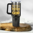 thumbnail image 5 of Christian Gifts for Women 40 Oz I am a Child of God Christian Tumbler Cup Inspirational Religious Gifts for Mom Wife Sister Friends Christians Faith Jesus God Bible Verse Gift, 5 of 6