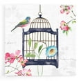 thumbnail image 1 of Epic Art 'Dogwood Garden V Navy' by Lisa Audit, Acrylic Glass Wall Art, 12"x12", 1 of 8