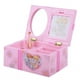 thumbnail image 4 of Caja de almacenamiento de joyas, caja de música rosa bailando música rosa, caja de música rosa, funcionamiento suave, 4 of 8