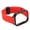 Red, variant on Silicone Magnetic Watch Band with Black Bumper Case for Watch Fit 3, Quick Release Folding Magnetic Buckle Watch Strap, Red (9.6 inches / 24.5 cm)