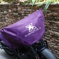 thumbnail image 6 of Unique Bargains 210T Motorcycle Half Cover Outdoor Waterproof Rain Dust UV Protection Purple M, 6 of 7