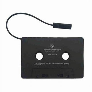 Auto Drive Bluetooth Cassette Adapter with Battery,Two-Channel Stereo  Cassette Head, Included 60mm Charging Cable 