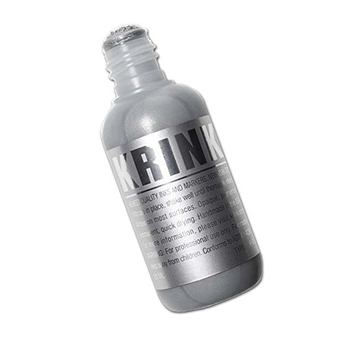 KRINK K60SILVER KRINK K60 SQUEEZE ALCOHOL-BASED MARKER 60ML SILVER