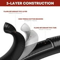 thumbnail image 5 of PatioGem 5FT Propane Adapter Hose with Regulator, QCC1 Gas Grill Regulator and Hose with Elbow Adapter for 17" and 22" Blackstone Tabletop Griddle and Most LP Gas Grill with 3/8'' Connect Fitting, 5 of 7