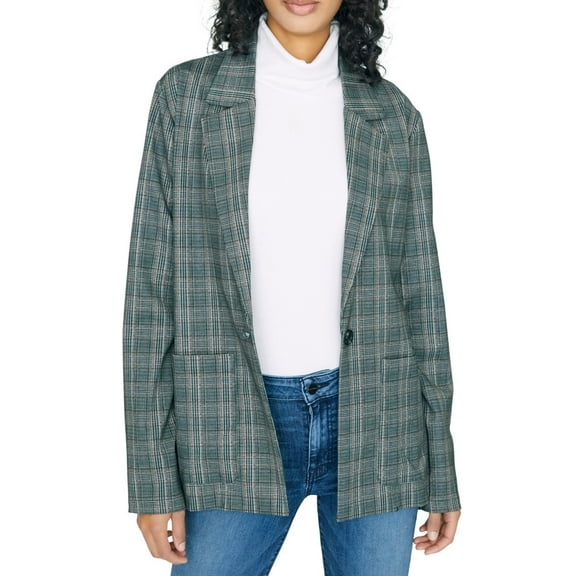 Sanctuary Brooklyn Blazer Dover Plaid XL