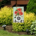 thumbnail image 4 of Briarwood Lane Home Sweet Home Geraniums Summer Garden Flag, 4 of 4
