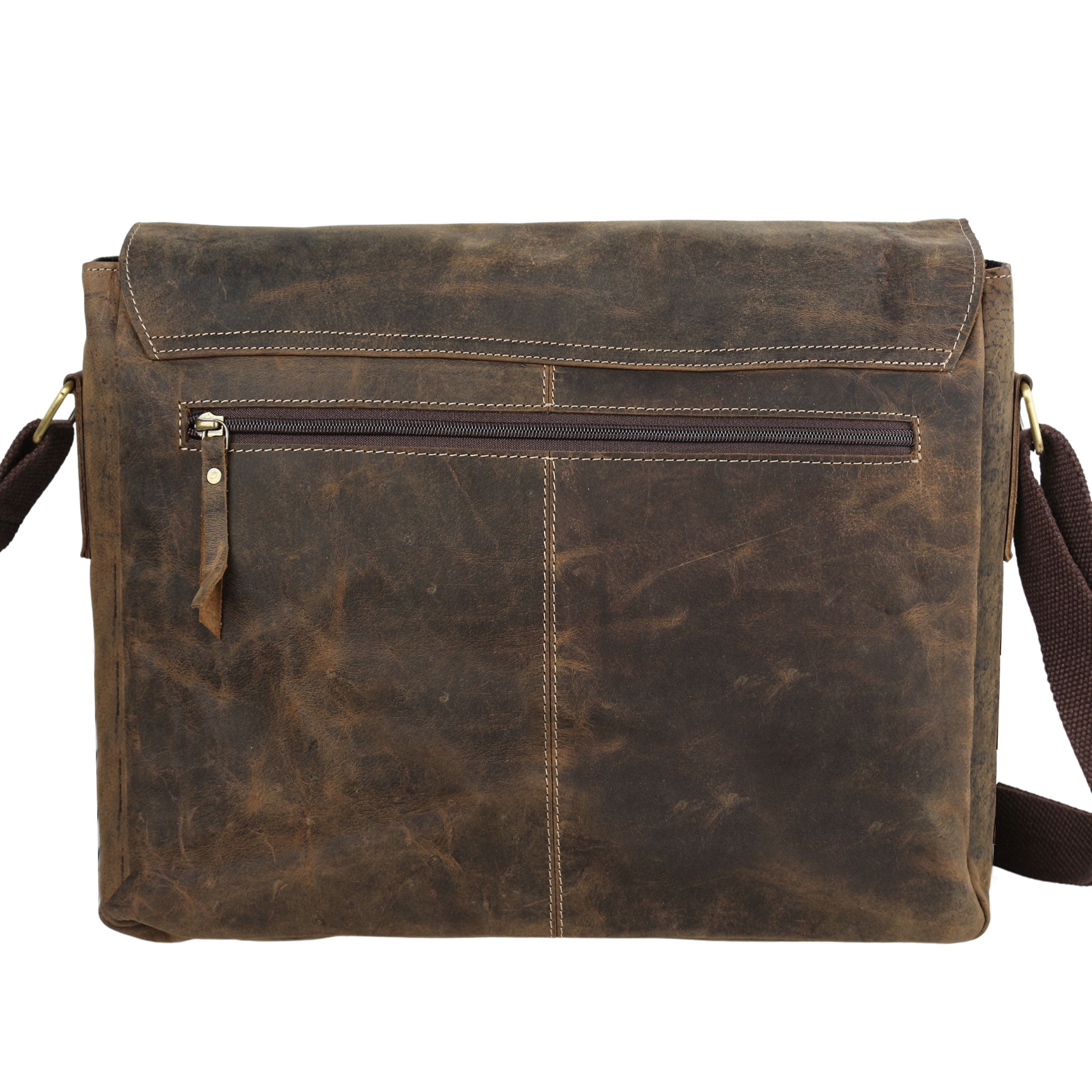 Leather briefcases 15 Inch Laptop Messenger Bags for Men and Women Best Office Satchel Bag Distressed Tan