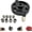 Black, variant on Self Centering Dowel Jig Kit, Precision Drill Guide 2-10mm, Woodworking Joinery Tool for Straight Holes Shelf Building DIY(black)