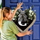 thumbnail image 3 of Guirnalda de 26 letras en forma de corazón con el apellido A Z para colgar en la puerta de entrada Guirnalda de primavera para colgar en la puerta de entrada, 3 of 3