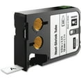 thumbnail image 3 of Dymo Xtl 1/2 In. (12 Mm) Heat-Shrink Tube Black On White, 3 of 3