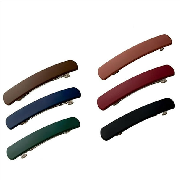 6PCS Pinzas para el Cabello Clip de Resorte Pinza para el Cabello de Moda Pasadores de Metal Accesorios para el Cabello para Mujeres y Niñas