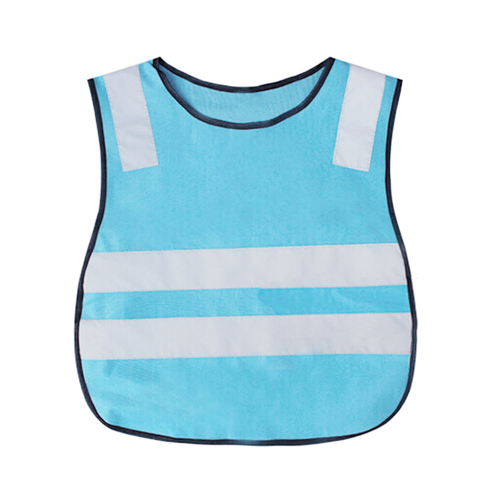 Preschool Uniforms-Neongreen-Child GOGO Kid Reflective Running Vest//Safety Vests with Elastic Waistband