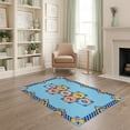 thumbnail image 2 of ODIKA Bedside Numbered Block Cheerful Geometric Maze Storybook Hopscotch Pet Friendly & Kids Safe Play for Playroom, Bedroom, Reading Nook, 2 of 7
