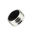 thumbnail image 4 of Bearachild Reemplazo de anillo de goteo de botella de vino de acero inoxidable reutilizable lavable no tejido Universal restaurante Bar anillos Cocina y Comedor Negro, 4 of 6