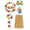 thumbnail image 1 of Minnieouse Hawaiian Funny Dance Party Skirt Costume Set Disfraces de disfraces color paja 80 cm, 1 of 1