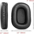 thumbnail image 2 of Earpads Replacement for Blue Parrot VXi B450XT Headphones Earmuffs Faux Leather Ear Pads Cushions, 2 of 2