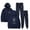 Navy, variant on Phil Wickham Song Of The Saints Album Men/Women Fall Suit Hoodies Sportswear Hooded Ankle Banded Pant Two Piece Set