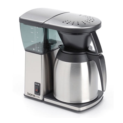 Bonavita BV1800TH 8-cup Coffee Maker w/ Thermal Carafe + Two-Pack Coffee Mug & Coffee/ Espresso Descaler