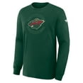 thumbnail image 4 of Men's Fanatics Green Minnesota Wild Authentic Pro Property Of Practice Long Sleeve T-Shirt, 4 of 5