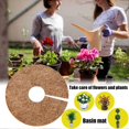 thumbnail image 3 of Coconut Plant Mats,8 Pieces Coconut Mat Plant Protection Disc Winter Protection for Home Hotel Garden(30cm), 3 of 5