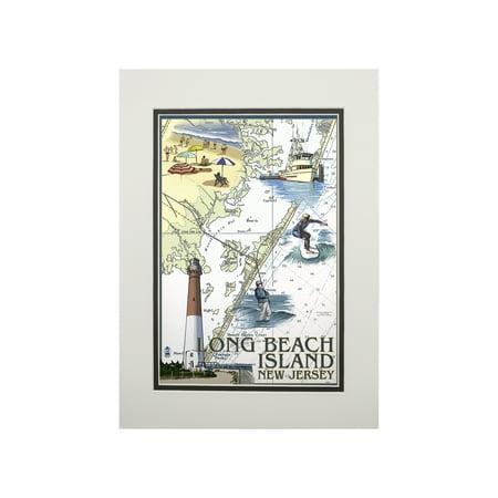 

Long Beach Island New Jersey Nautical Chart