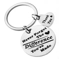 thumbnail image 6 of 12 Pcs Thank You Inspirational Keychains Appreciation Gifts for Coworker Employee Farewell, 6 of 8