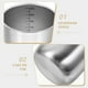 thumbnail image 4 of Taza medidora de arroz, soporte medidor de acero inoxidable con escala, taza medidora para olla arrocera, 4 of 6
