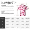 thumbnail image 5 of Disketp Hawaiian Shirts For Men,Breast Cancer Ribbons Awareness Print Mens Casual Short Sleeve Button Down Shirts Beach Shirt, 5 of 7