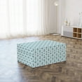 thumbnail image 3 of Modern Foldable Mattress, Pattern with Anchors, 74.8" x 35.4", Pale Blue Dark Green, by Ambesonne, 3 of 6
