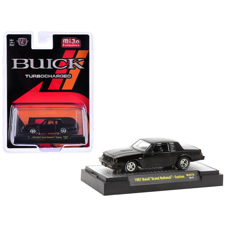 Diecast 1987 Buick Grand National Custom Black Limited