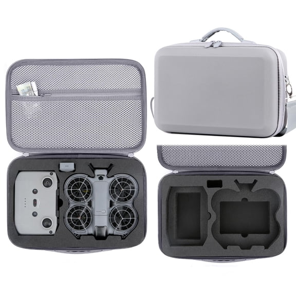 Neo 2 Carrying Case, for DJI Neo 2 Fly More Combo Portable Storage Bag Travel Organizer Box Shockproof Protective Cover for Store RC-N3 Controller, Batteries and Charging Hub Accessories