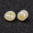 thumbnail image 2 of Perles de Rocaille en Verre Ceylan Rond Champagne Jaune Trou de 3mm : 1mm Environ 10000 Pcs/livre, 2 of 2