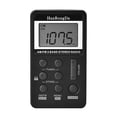 thumbnail image 1 of AM FM Radio estéreo digital portátil con auriculares Pantalla LCD de transistor de onda media de dos bandas recargable tholdsy DZ6901-01B, 1 of 2