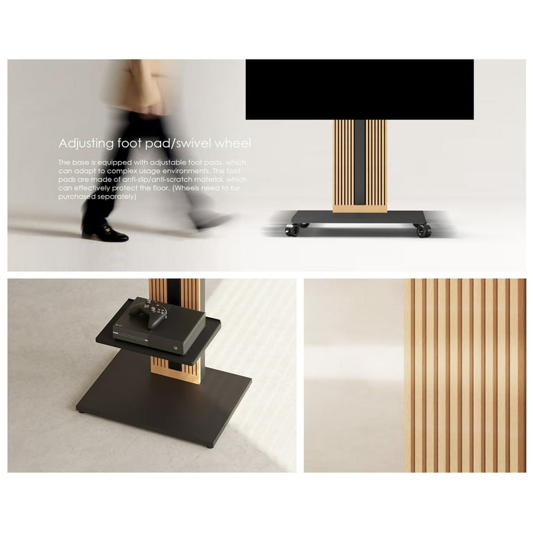 FITUEYES Design Floor TV Stand for 55-88 Inch TV, Modern TV Stand