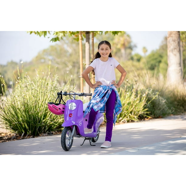 Razor Pocket Mod Classic - Euro Style Electric Scooter for Ages 8+