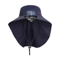 thumbnail image 5 of Toddler Sun Hat Girls Age 2-4 Wide Brim Sun Hat with Solar Fan,Solar Fan Hats for Kid UPF 50+,Hat with Fan Built in,Fishing & Beach, 5 of 5