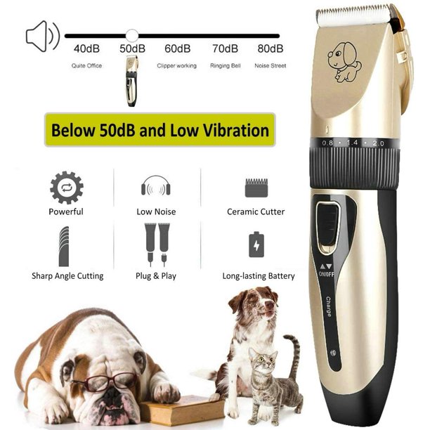 Dog Clippers Grooming Kit Professional Dog Trimmer Low Noise