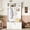 White, variant on Mintazer 4‑in‑1 Hall Tree with Hooks & Storage Bench, Multifunctional Entryway Coat Rack with Upper Open Shelves & Lower Cabinet for Living Room Mudroom Bedroom, White