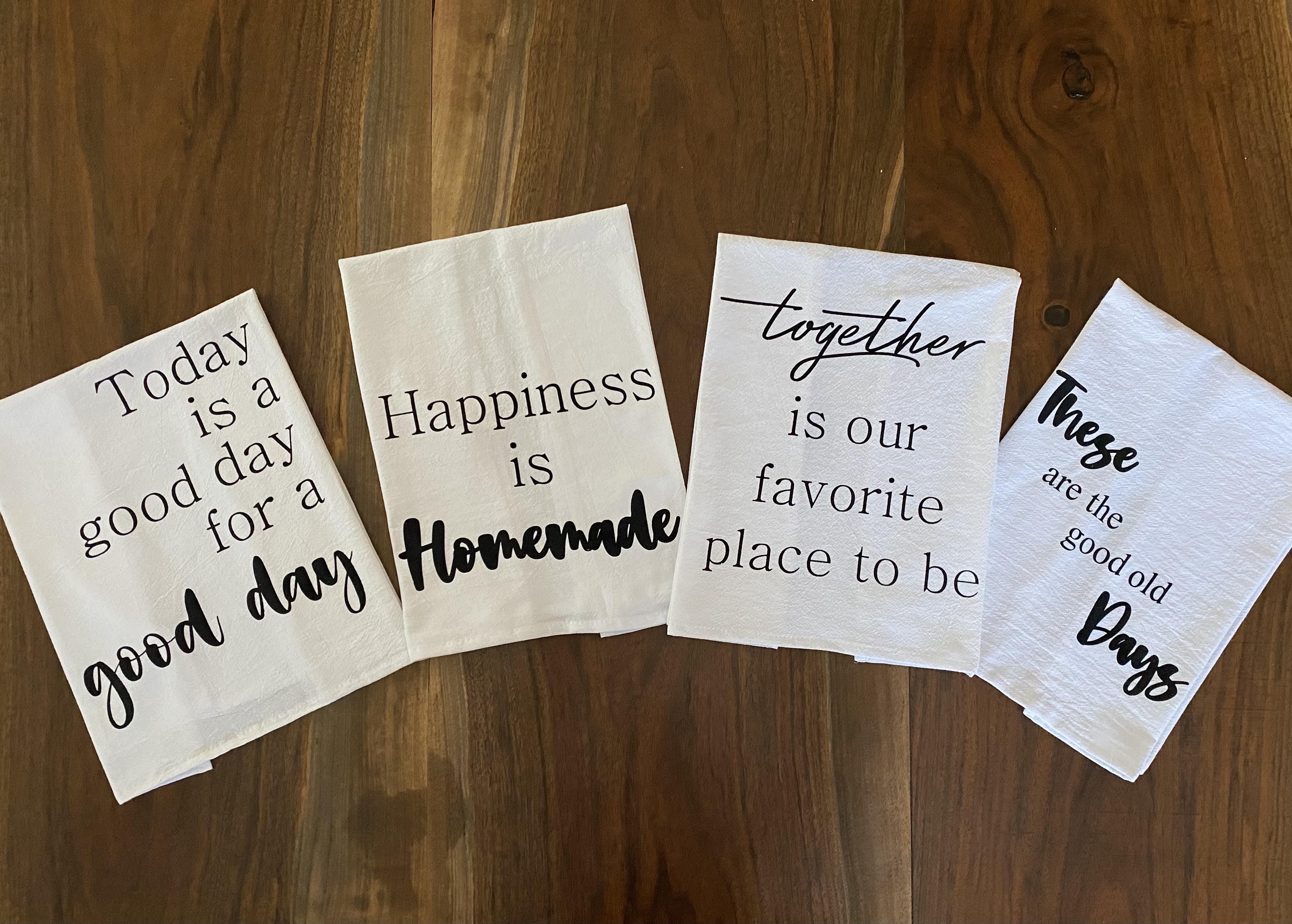 College Dorm Chef Thrive Definition Flour Sack Towel Words with